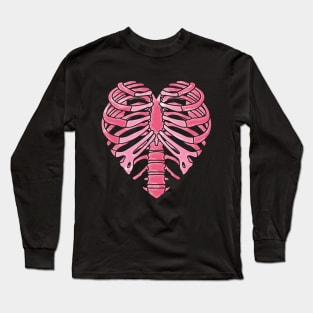 Heart Bone Long Sleeve T-Shirt